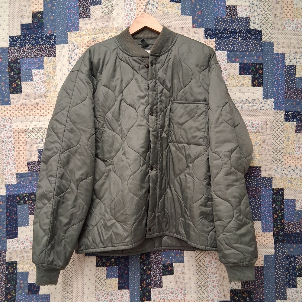 Aspiro Liner Flyers CWU - 9/P Jacket USAF Size XL Quilted USA Made 2001